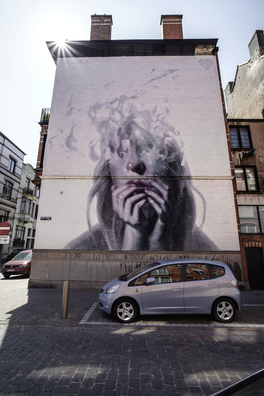 Street art in Ostend / Oostende - Traveltower